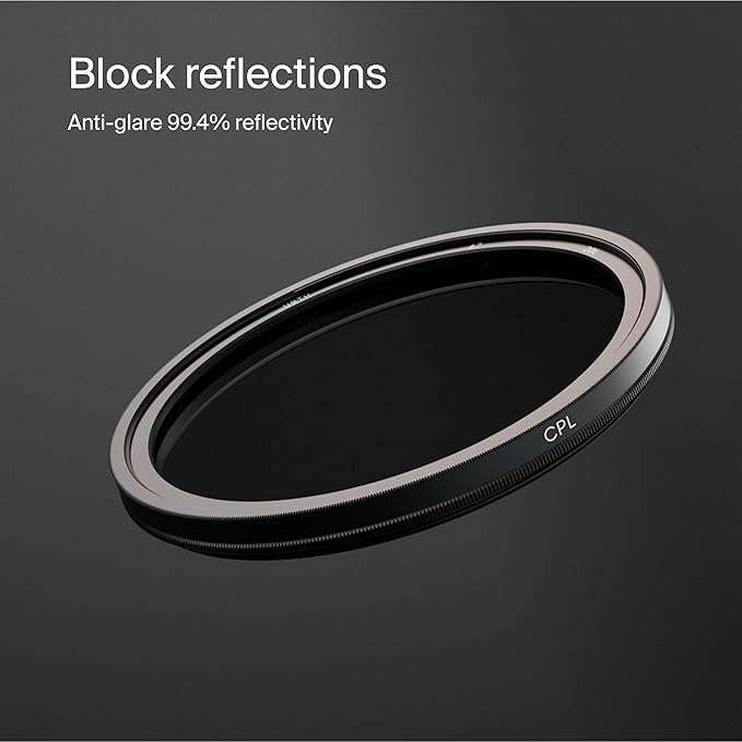 Urth 95mm Circular Polarizing (CPL) Lens Filter (Plus+) - 20-Layer Nano-Coated, Slim Design for Camera Lens Polarization