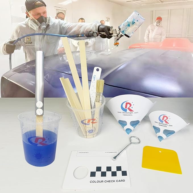 Paint Strainer Dispenser Kit System with Small Strainers 350pcs and Large Strainers 180pcs