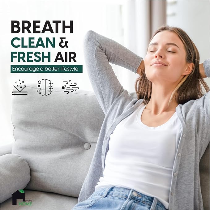 EconoHome 16x25x4 AC Furnace Pleated Air Filter MERV 11 Replacement – Allergen Defense, 4 Pack, Fits Lennox (X6670), Honeywell (FC100A1029) filters. (Actual size: 15.94 x 24.86 x 4.36 Inches)