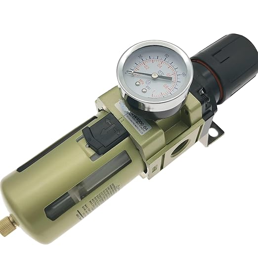 Aluminum Die-casting AW2000-02 AW3000-03 Aw4000-04 AW5000-06/10 Type Air Filter Pneumatic Regulator(AW4000-04)