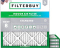 Filterbuy 15x15x1 Air Filter MERV 8 Essential Dust & Allergy Defense (4-Pack), Electrostatic Pleated HVAC AC Furnace Filters Replacement, Made in USA (Actual Size: 15.00 x 15.00 x 0.75)
