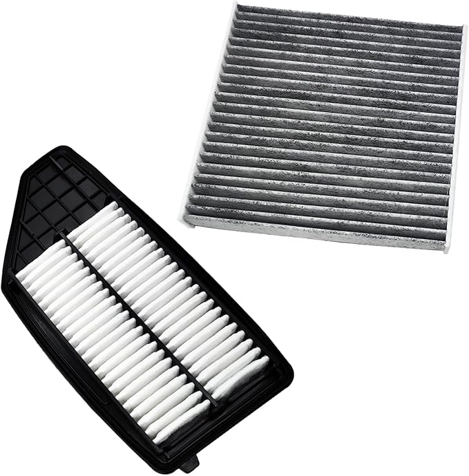 FUN-DRIVING Comb Cabin Engine Air Filter for Honda Insight 1.5L 2022 2021 2020 2019