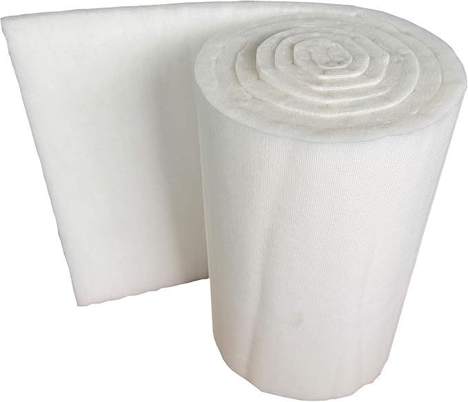 wioboy Paint Booth Ceiling Filter, Spray Booth Tacky Intake Filter for Down Draft Paint Booths (30" x 117" (10/case))