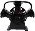 Air Compressor Pump Head, 12 CFM 3 Cylinder 4 HP Replacement Air Compressor Head Pump w/Head Unloaders &Air Filter Mufflers Low Energy Consumption
