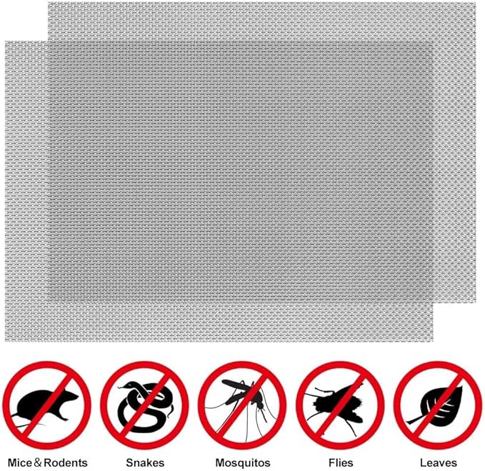 Stainless Steel Woven Wire Mesh Stainless Steel Woven Wire Mesh 14 Rodent Control Cage Net Garden Insect Screen Corrosion, Resistant Filter