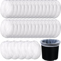 Paint Strainer Bags White Fine Mesh Filters Bag Bucket Elastic Opening Strainer Bags Hydroponic Paint Filter Bag for Paint Gardening (60 Pieces,1 Gallon)