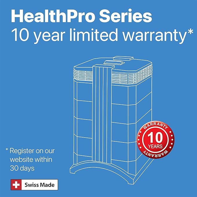 IQAir HealthPro Compact XE Air Purifier - 3-Pack - Compact HyperHEPA Filtration for Spaces up to 3720 sq ft - Allergens, Smoke, Dust, Mold, Pet Dander, Swiss Made, WiFi Enabled