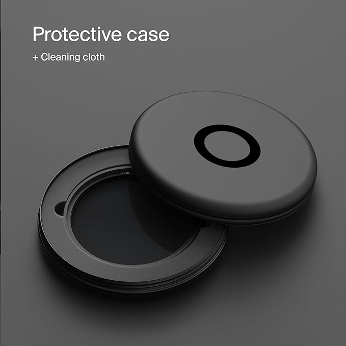 Urth 77mm Ethereal Black Mist ¼ Diffusion Lens Filter (Plus+) - Cinematic Effect, 20-Layer Nano-Coated Black Mist Light Diffusion Particles