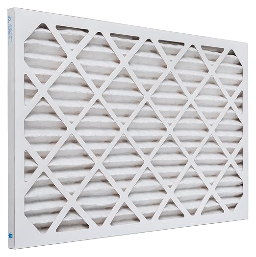 Aerostar 16.5x21.5x1 MERV 11 - 6 Count - Pleated HVAC, Furnace & Air Conditioner Filters - Removes Dust, Cold & Flu Germs, Lint, Mold, Pet Dander, Allergy-Causing Pollen, Smog & Smoke