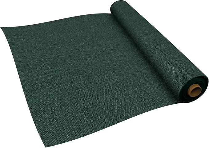 TANG Sun Shade Fabric Roll 8'x35' Shade Cloth for Garden Dark Green HDPE Mesh Shading Pergola Cover Replacement Canopy, 95% Blockage Sunshades for Outdoor Patio Backyard Plant
