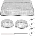 SVNR 3 Pack Flying Insect Screen for RV Refrigerator Vents, 8.5" x 5.8" x 1.5" & 1.4" x 2.8" x 1.4", Camper RV Furnace Vent Screen Accessories.