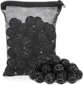 Segarty Aquarium Bio Balls, 1 inch Koi Pond Filter Media Bio Ball with Sponge for Aquarium Filter Canister Filter Biological Filtration for Freshwater Marine Fish Tank Sump (50 PCS with Mesh Bag)