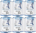 Unicel 7CH-322 32 Square Foot Media Replacement Hot Tub Spa Filter Cartridge with 275 Pleats (6 Pack)