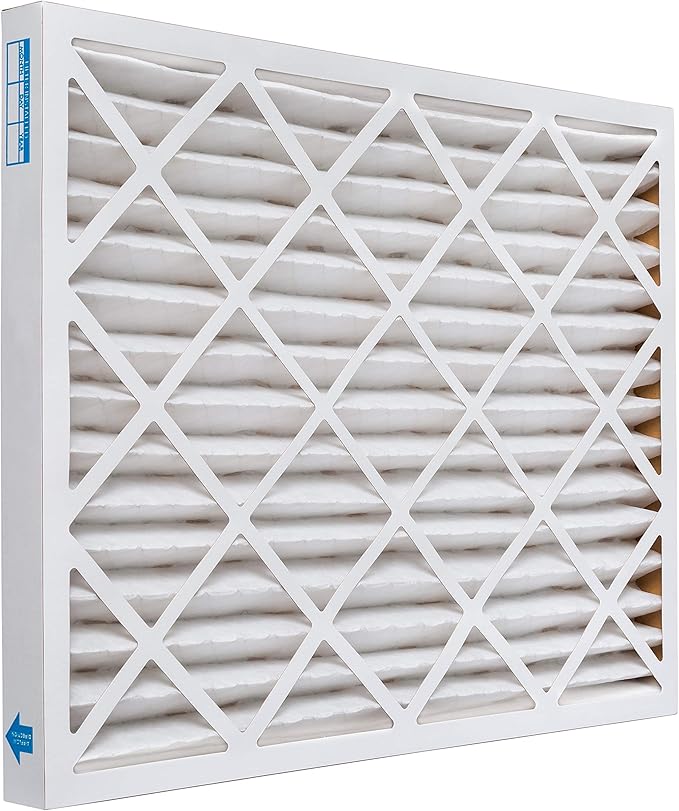 Aerostar 12x24x2 MERV 8, Pleated Air Filter, 12x24x2, Box of 6, Made in the USA