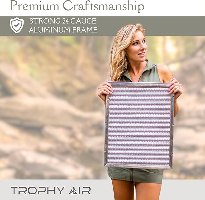 | Merv 8 | Washable & Reusable AC/Furnace Filter | Lifetime HVAC & Furnace Air Filter | Washable | Superior particle-holding Ability | Premium Quality Aluminum | 20x20x1