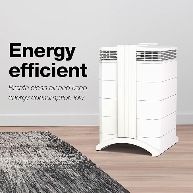 IQAir HealthPro Compact XE Air Purifier - 2-Pack - Compact HyperHEPA Filtration for Rooms up to 2480 sq ft - Allergens, Smoke, Dust, Mold, Pet Dander, Swiss Made, WiFi Enabled