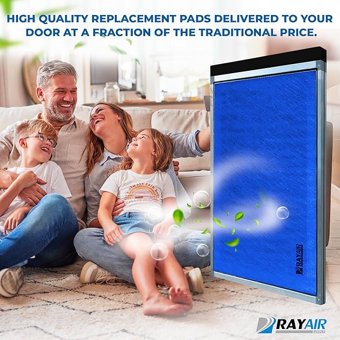 RAYAIR SUPPLY 16x24 Replacement Filter Pads Compatible with Dynamic Air Filter (3 Pack) (16x24)