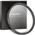Walking Way 49MM Soft Focus Filter White Pro Mist Diffusion Filter Dreamy Fog Effect Circular Lens Filter Softening Diffuser for Digital DSLR Camera and Video(Light-Soft 1, 49MM)