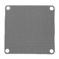 MECCANIXITY 20PCS PC Dust Filter, 70mmx70mm PVC Computer Case Cooler Dustproof Mesh Cover Fan Grills for Computer Chassis Speaker, Black