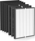 3000 Replacement Filter Compatible with Air Doctor 3000 Air Purifier, 1 Premium Filter + 2 Activated Carbon Filters + 4 Pre-Filters,Compare to ADF3001 ADF3002 ADF3003