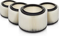 Craftsman 3 & 4 gal. Replacement Filter by Kopach, 4 Pack, Deluxe Fine Particle Filter