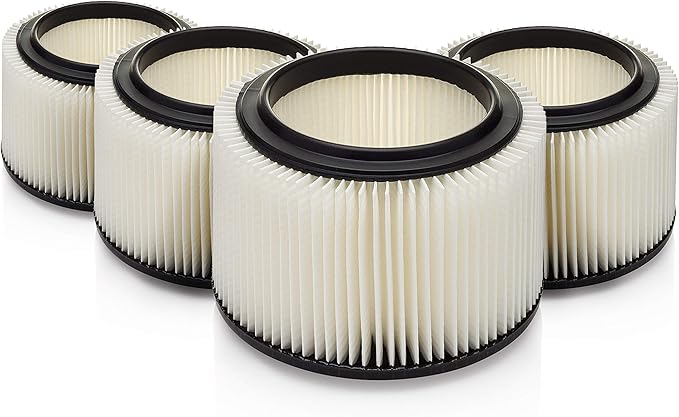 Craftsman 3 & 4 gal. Replacement Filter by Kopach, 4 Pack, Original Filter