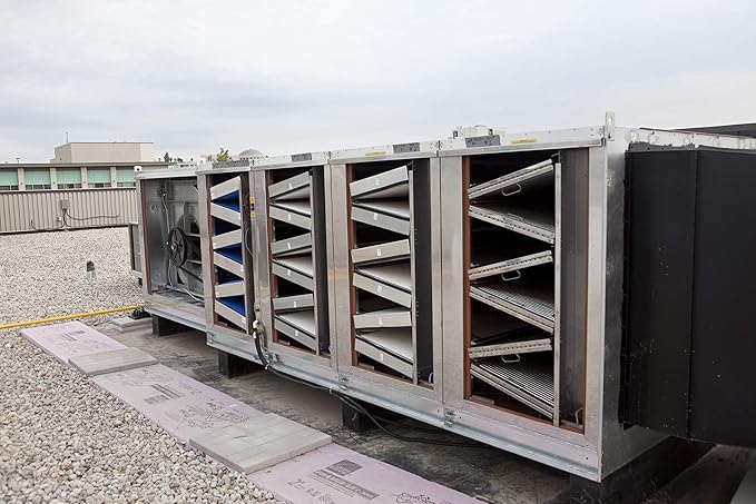 Pollution Control Unit (PCU) Odor Control Filter. 100% Carbon Includes perimeter gasket (20" x 25" x 4")