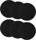 Resinta 6 Compost Bin Filters - Activated Carbon Compost Bin Replacement Filters (6.25 Inches)