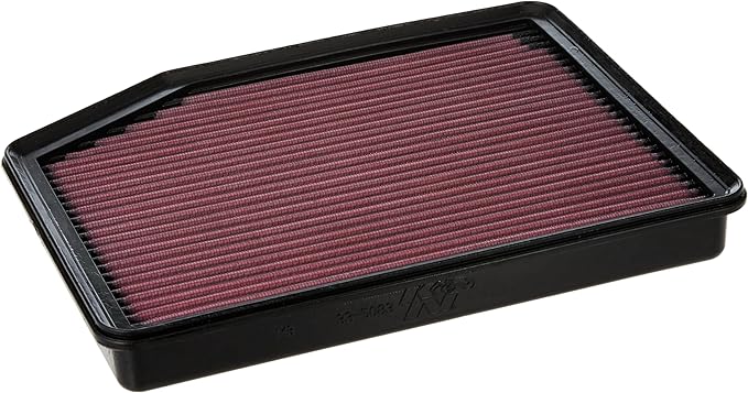 K&N High-Flow Original Lifetime Engine Air Filter: Increase Power: Premium, Washable: Compatible with 2016-2025 Subaru: Ascent, Crosstrek, Forester, Impreza, Legacy, Outback, WRX, XV, 33-5064