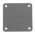 MECCANIXITY 10PCS PC Dust Filter, 50mmx50mm PVC Computer Case Cooler Dustproof Mesh Cover Fan Grills for Computer Chassis Speaker, Black
