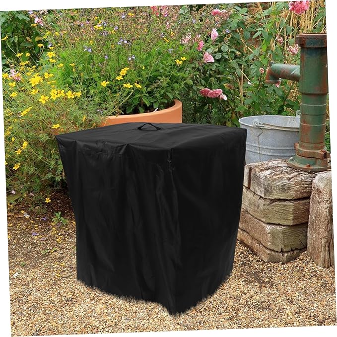 GANAZONO Outdoor Pool Filter Winter Cover Sump Pump Tarp Garden Filter Pump Cover Oxford Pool Motor Easy to Clean Extend Use