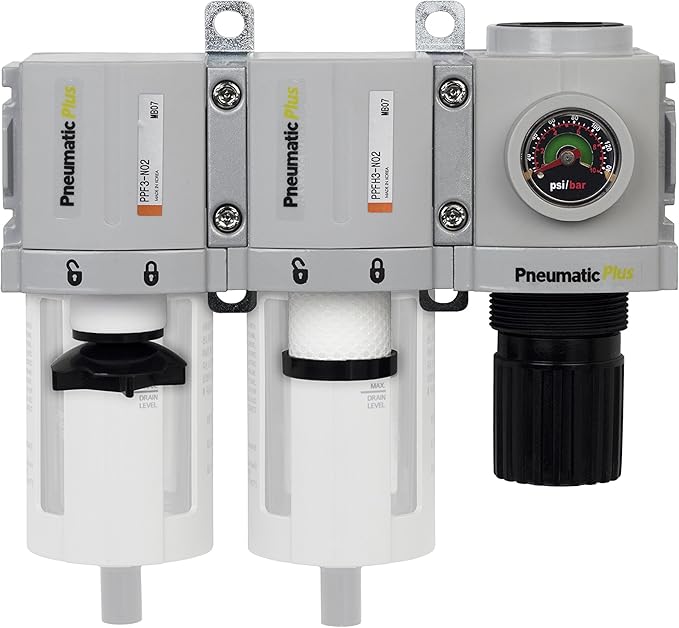 PneumaticPlus PPFH Series Replacement Element Kit for Coalescing Air Filter (PPFH3, 0.3 Micron)
