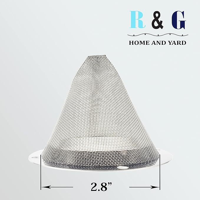 2 PCS-Cone-Type Spark Arrestor Screen 2.8”