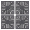 Wathai 80MM PC Fan Dust Filter Cover Computer Mess 4 Pack
