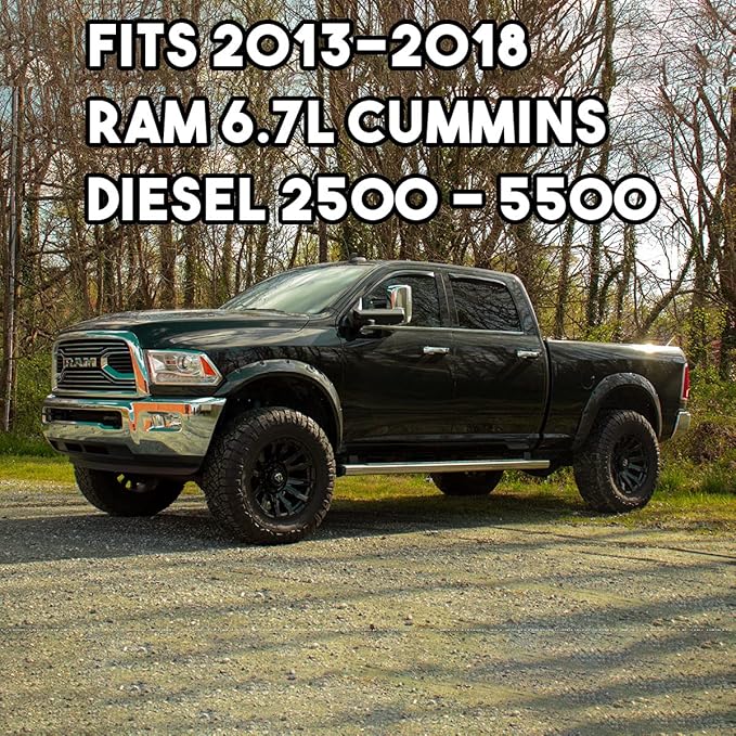 Diesly Pro 6.7L Cummins Fuel Filter | LIFETIME INJECTOR WARRANTY | Oil Filter | Air Filter | Water Separator | Fits 2013-2018 RAM 2500 3500 Diesel Trucks