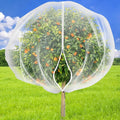 5.9 x 5.9 ft Fruit Tree Netting Cover with Zipper and Drawstring,Garden Insect Netting Plant Cover Transparent Bird Plant Barrier Flower Fruit Mesh Screen for Preventing Deer Squirrel Bug