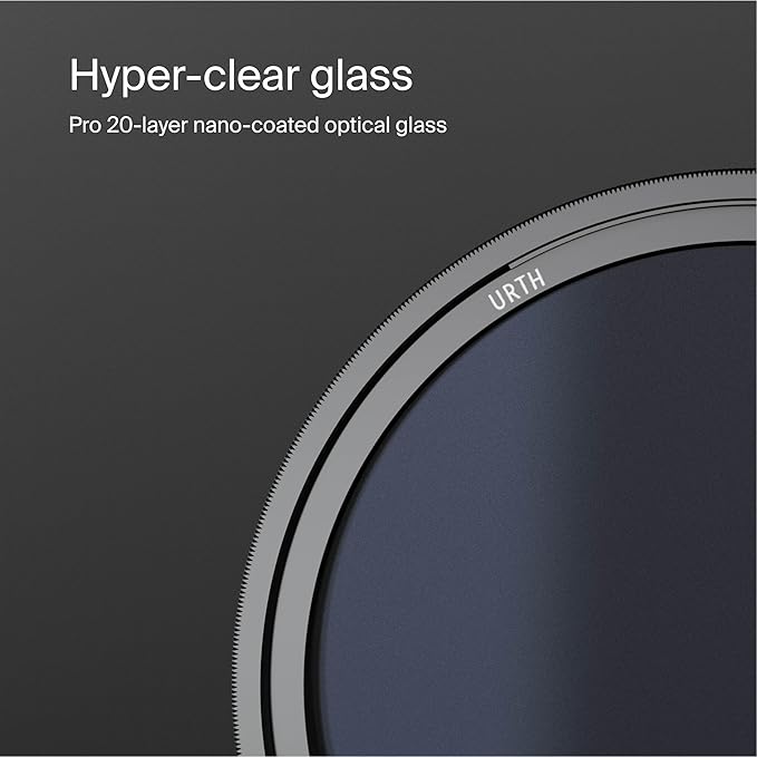 Urth 62mm Circular Polarizing (CPL) Lens Filter (Plus+) - 20-Layer Nano-Coated, Slim Design for Camera Lens Polarization