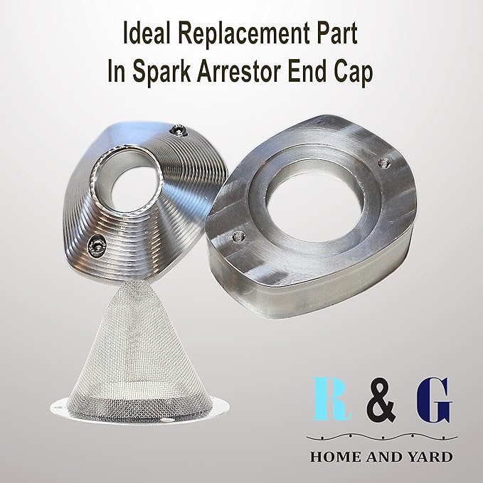 1 PC-Cone-Type Stainless Steel Spark Arrestor Screen 2.8”