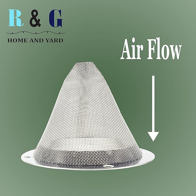 4 PCS-Cone-Type Spark Arrestor Screen 2.8”