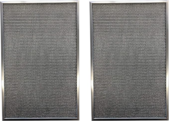 Filter Everything Replacement Aluminum Pre/Post Filter Compatible with Trion 123324-004, HE2000, MAX5 – 12-1/2” x 20” x 5/16” – 2-Pack
