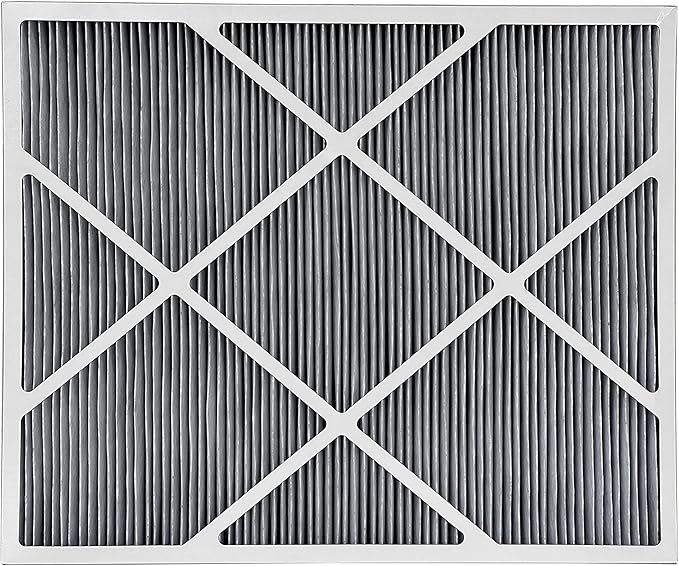 Lennox Healthy Climate X6675 20x25x5 Healthy Climate Carbon-Clean MERV 16 Filter Bundle with Same Day Supply Filter Change Reminder Magnet (5-Pack)